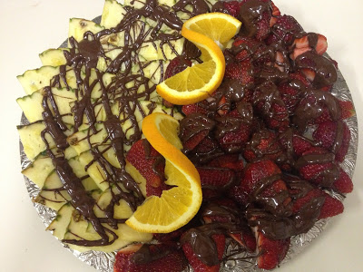 chocolate and fruit