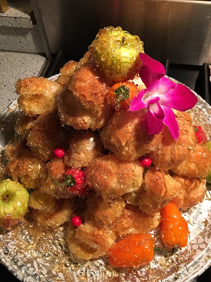 New Year's Eve Croquembouche